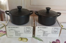 2 Mini Cocottes LE CREUSET en