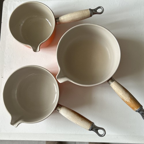Lot casseroles le - 3, creuset