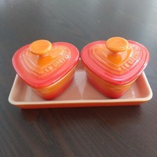 Le Creuset Orange Heart Petite
