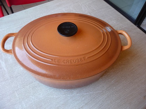 Cocotte ovale creuset en - 31,