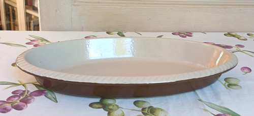 Creuset plat ovale four - creuset,