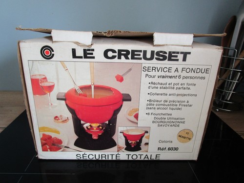 Creuset service fondue - creuset, a